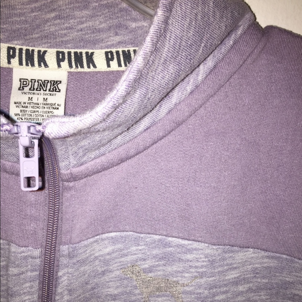 VS LOVE PINK Half Zip
